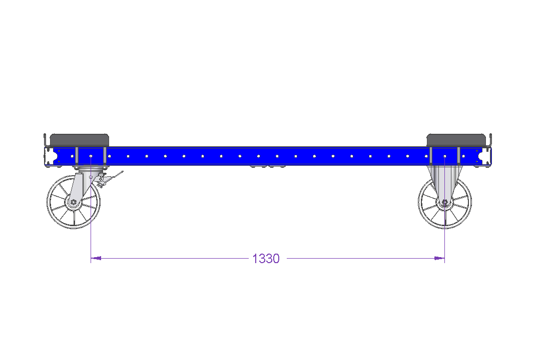 Pallet Trolley - 1680 x 1260 mm