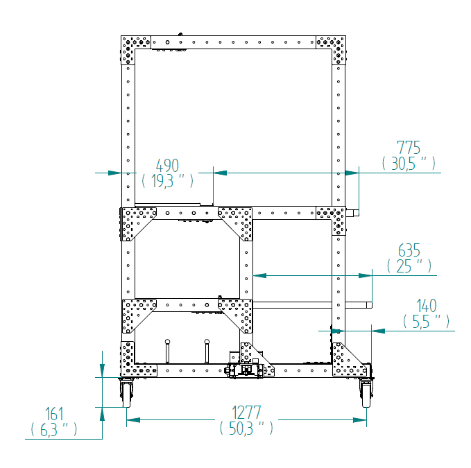Transfer Cart - 1330 x 1260 mm