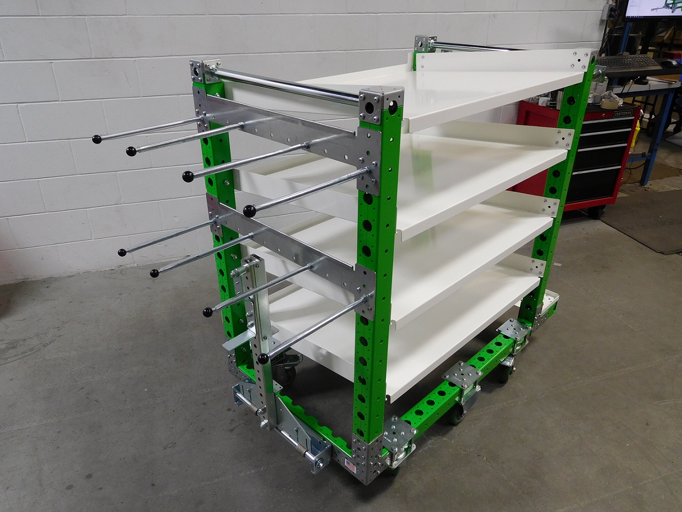 Flow Shelf Cart 1190 x 770 mm