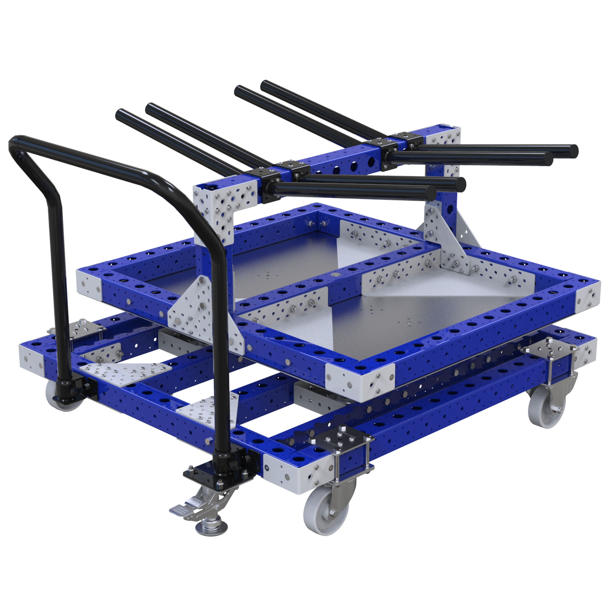Rotating Cart w. Hangers - 1120 x 1190 mm