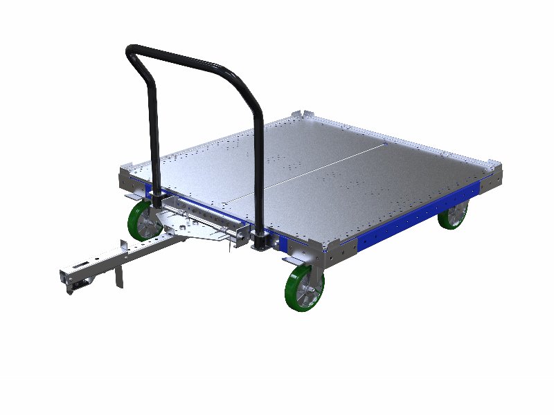 FlexQube Material Handling tugger cart