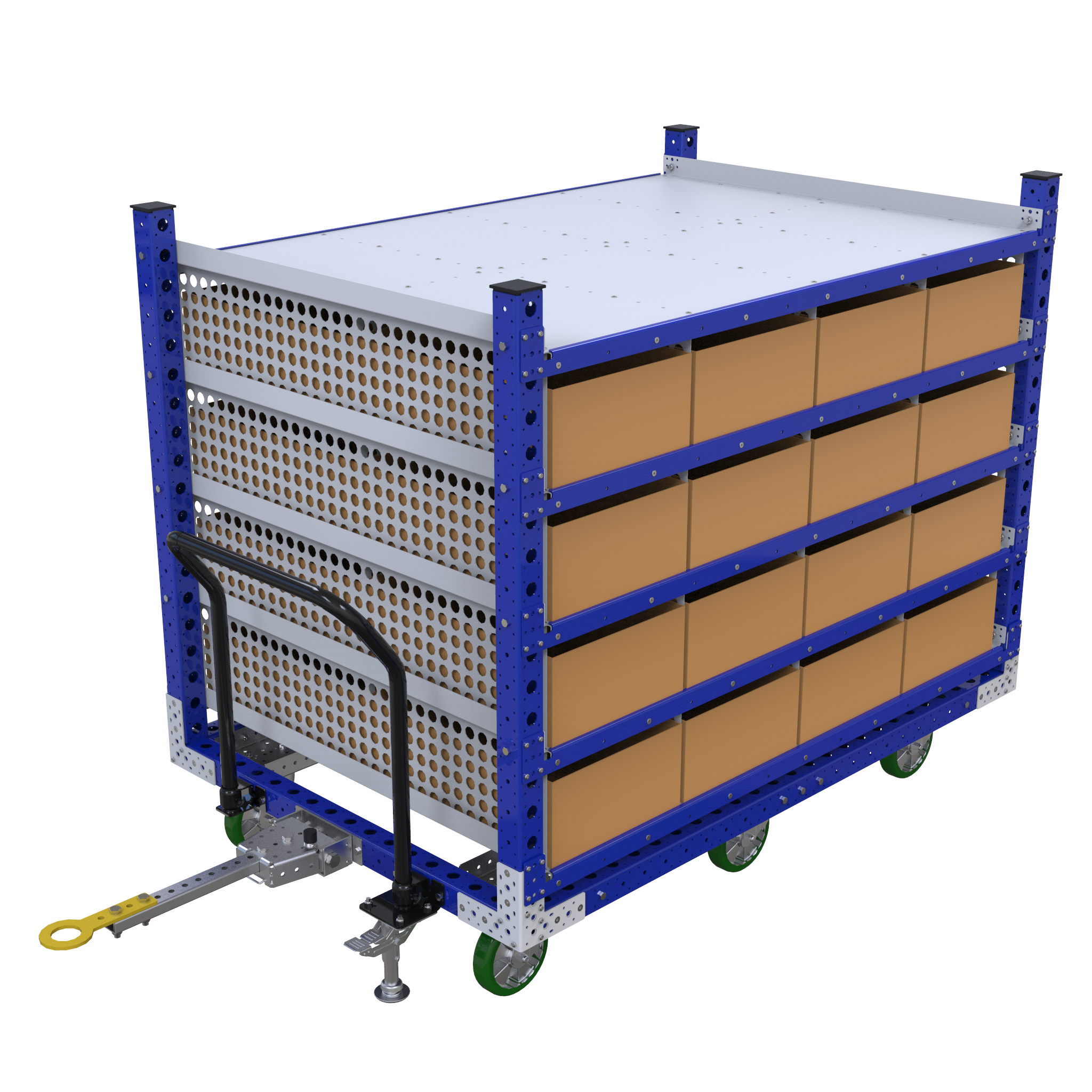 Flat Shelf Cart – 1260 x 1890 mm