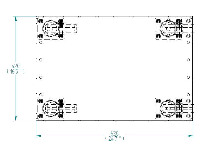 Cart for totes – 420 x 630 mm