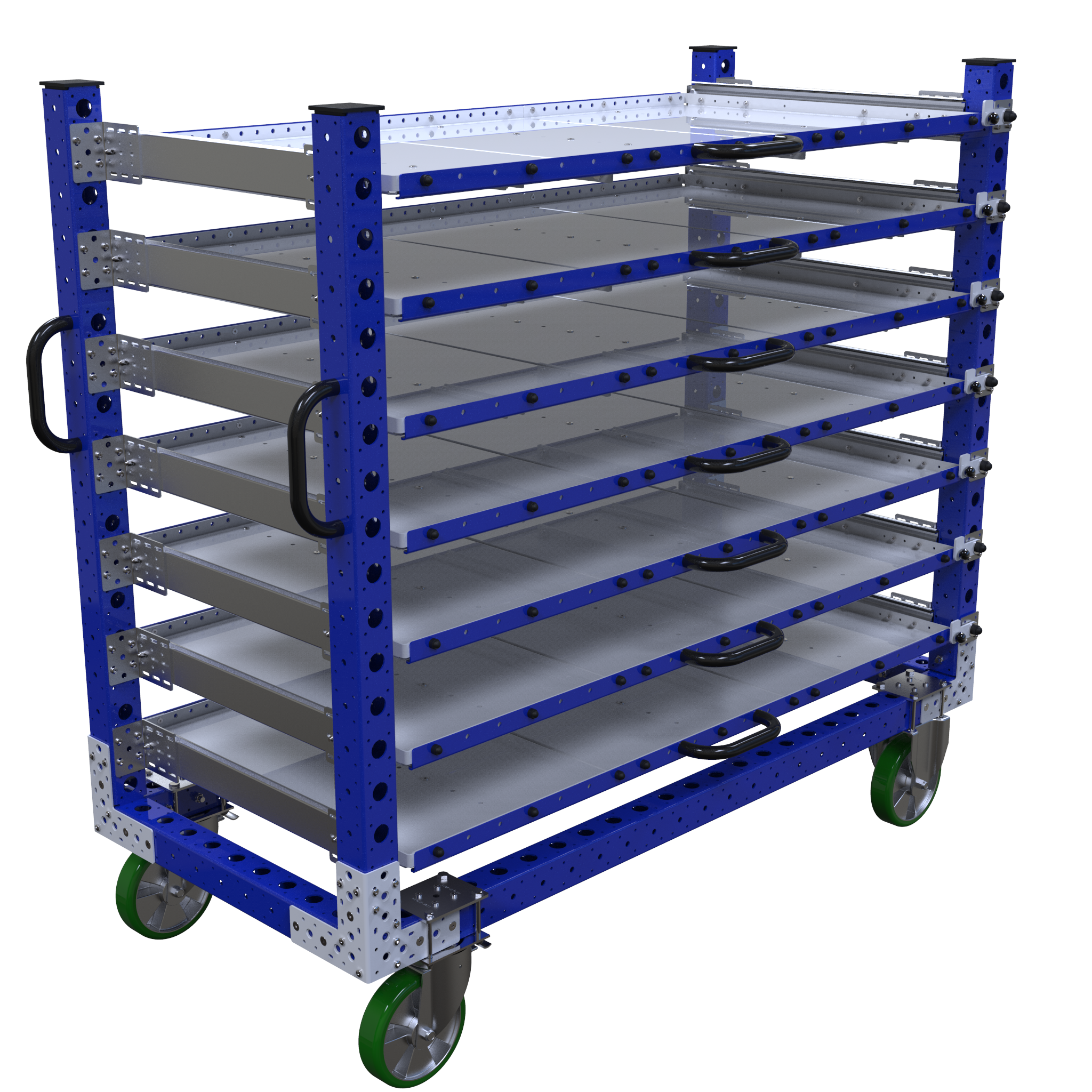 Carro con repisas extensibles - 1680 x 770 mm