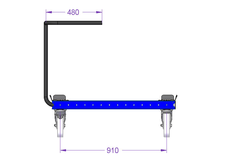 EURO Pallet Cart – 1260 x 1050 mm
