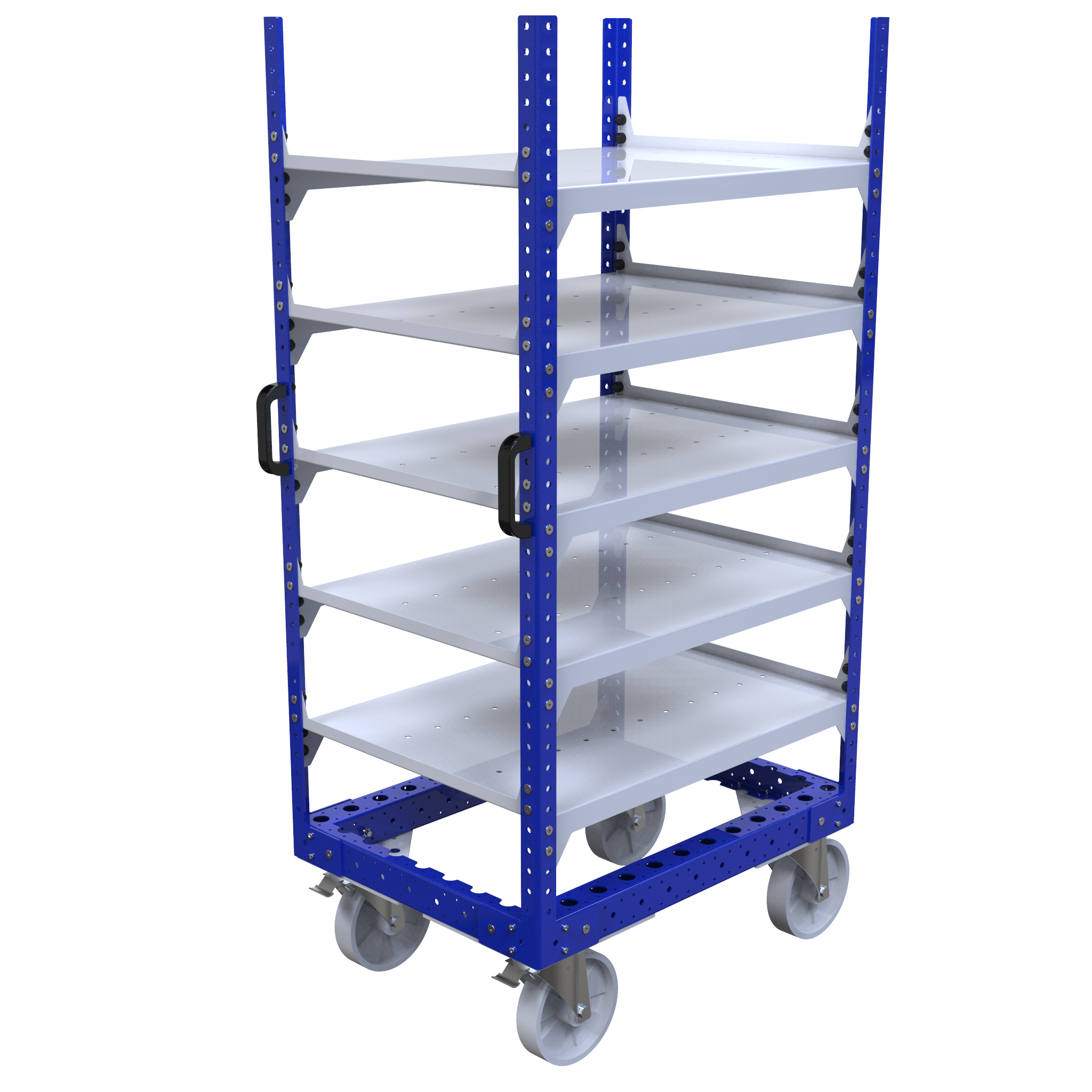Carro con estantes – 840 x 630 mm