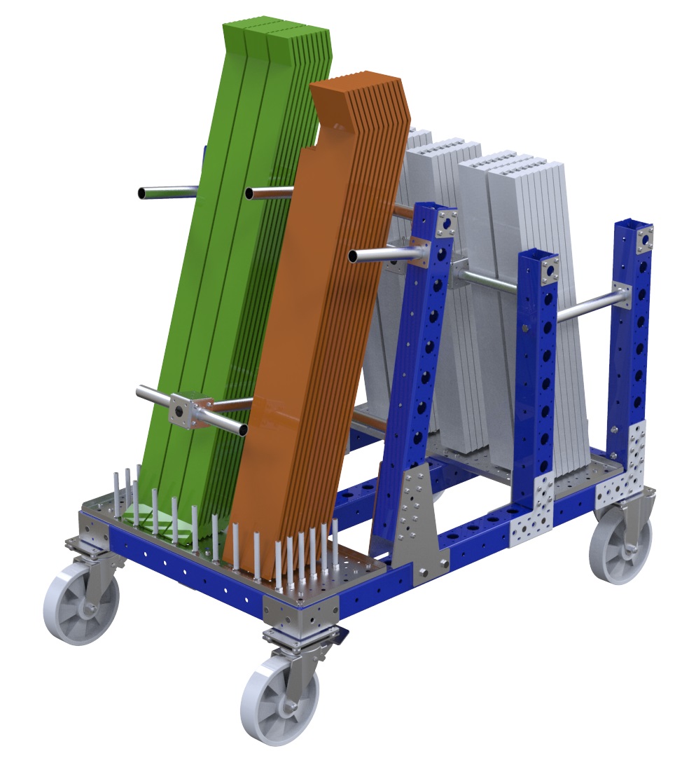 Abgewinkelter Wagen – 1190 × 770 mm