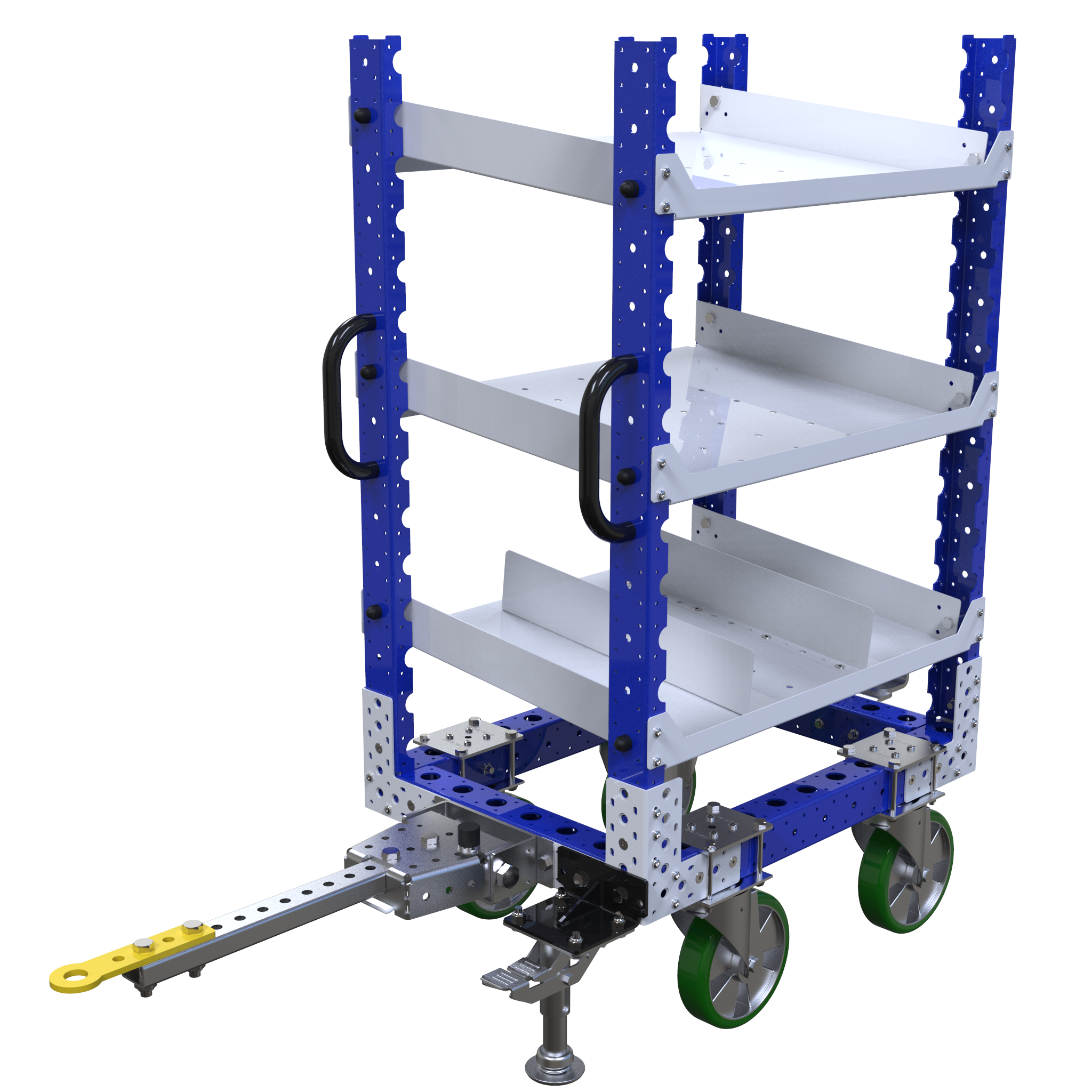 Carro con estante plano - 1260 x 1260 mm