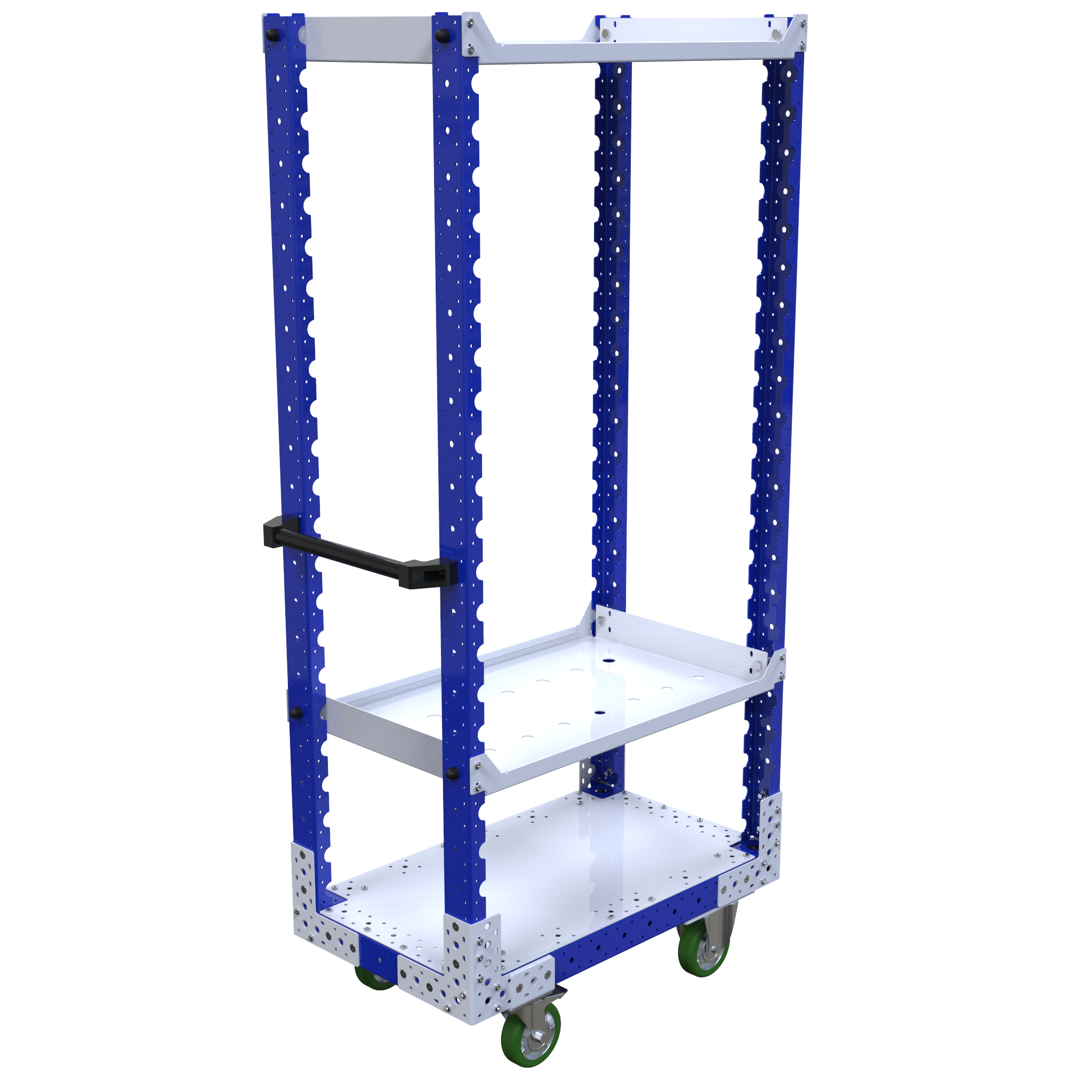 Carro con estante plano - 840 x 490 mm