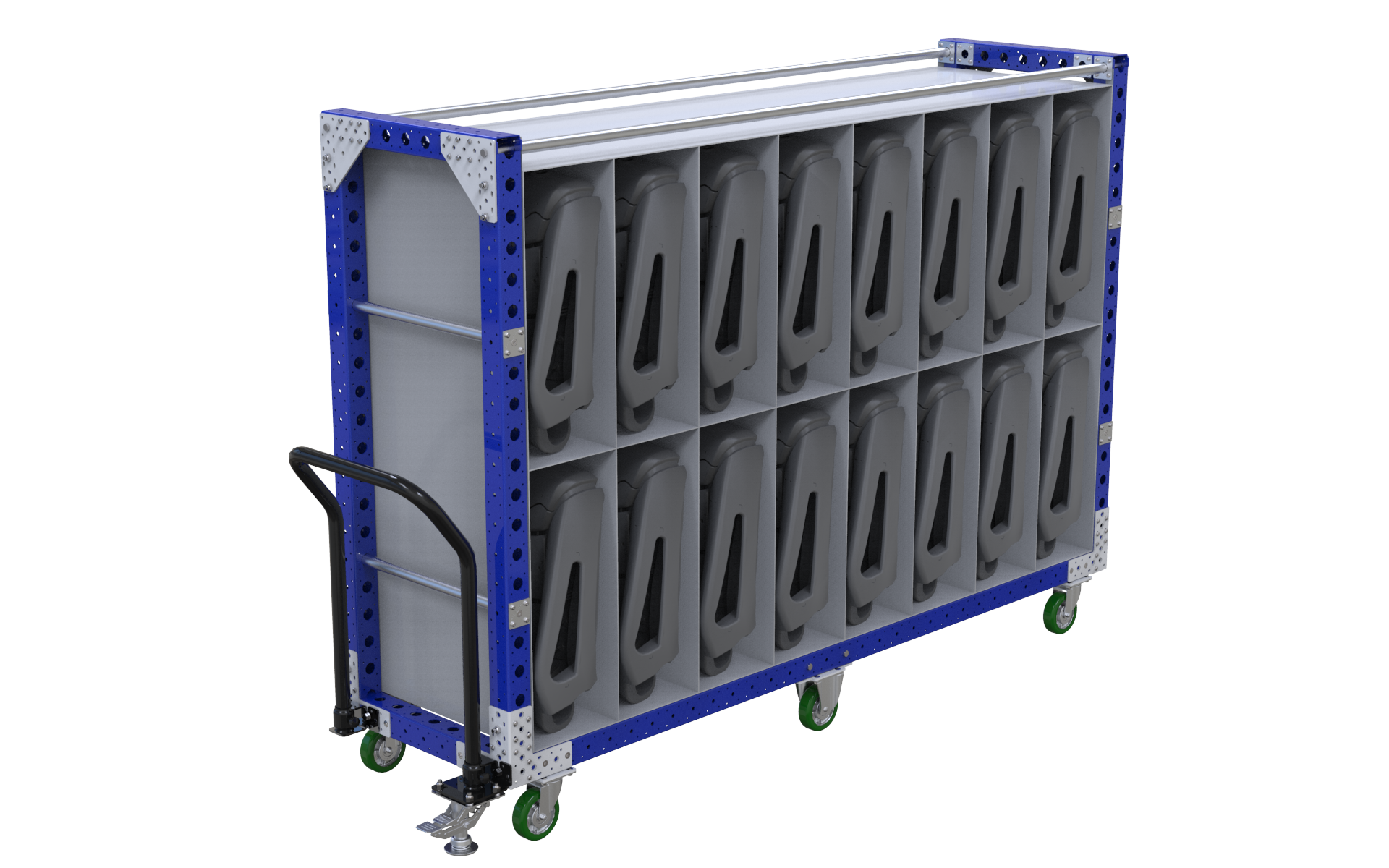 Transportwagen für Sitze - 630 x 2310 mm