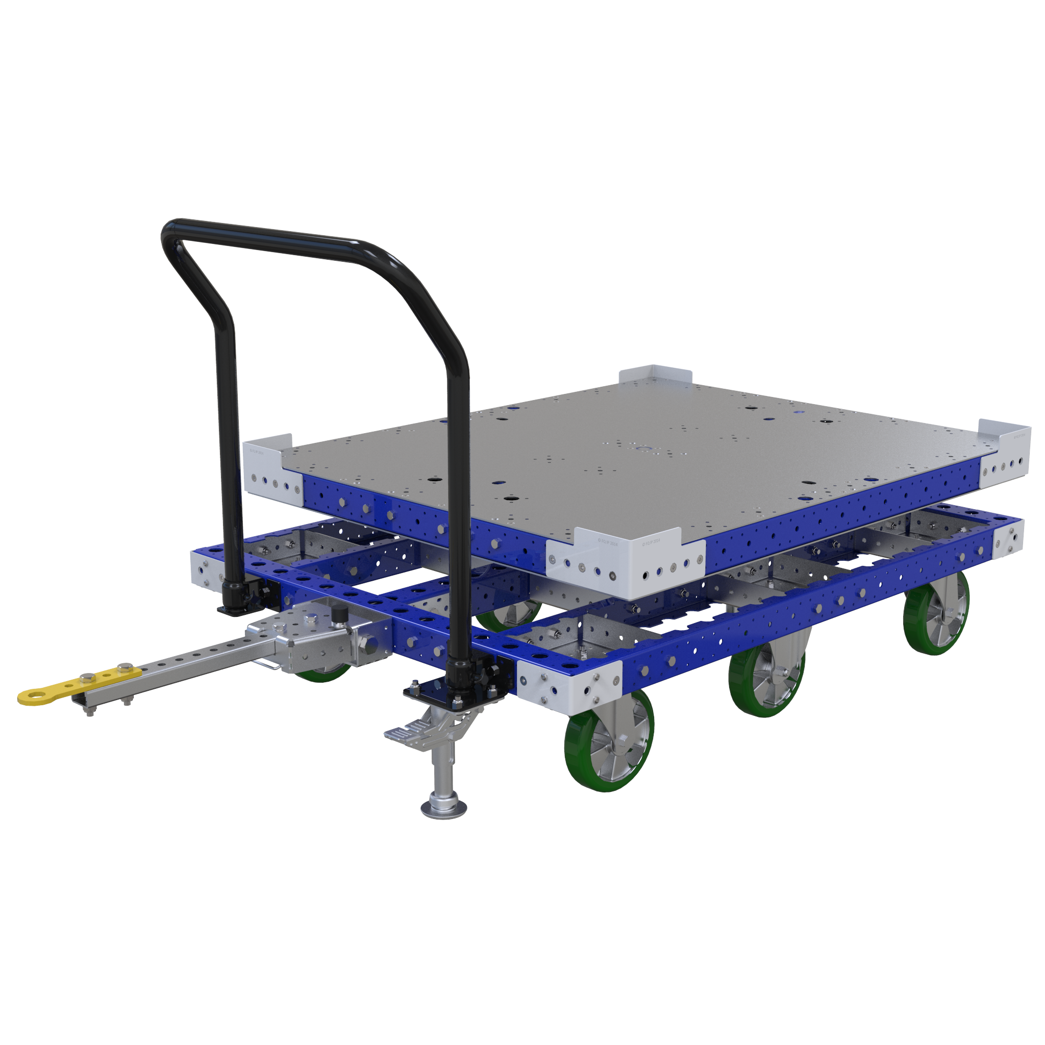 Rotating Pallet Tugger Cart - 1050 x 1400 mm