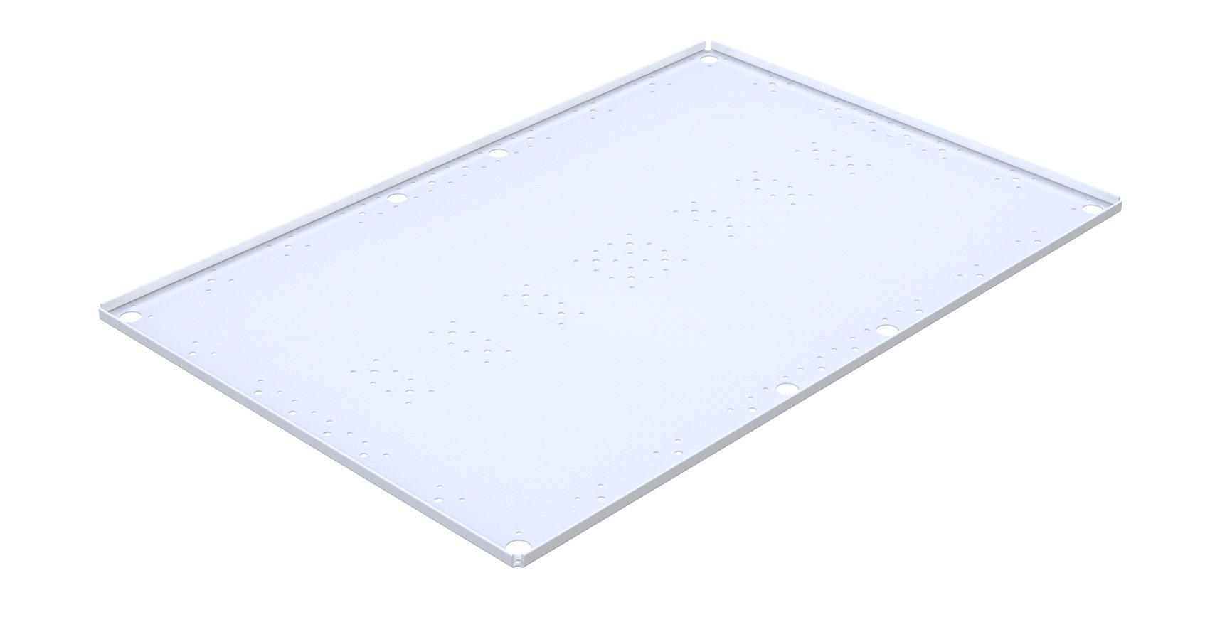 Top plate w.edge - 1260 x 840 mm