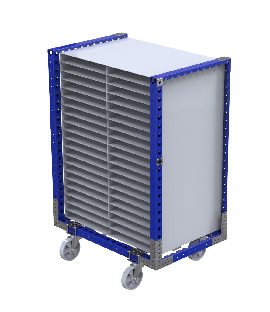 Compartment cart 1260 x 840 mm