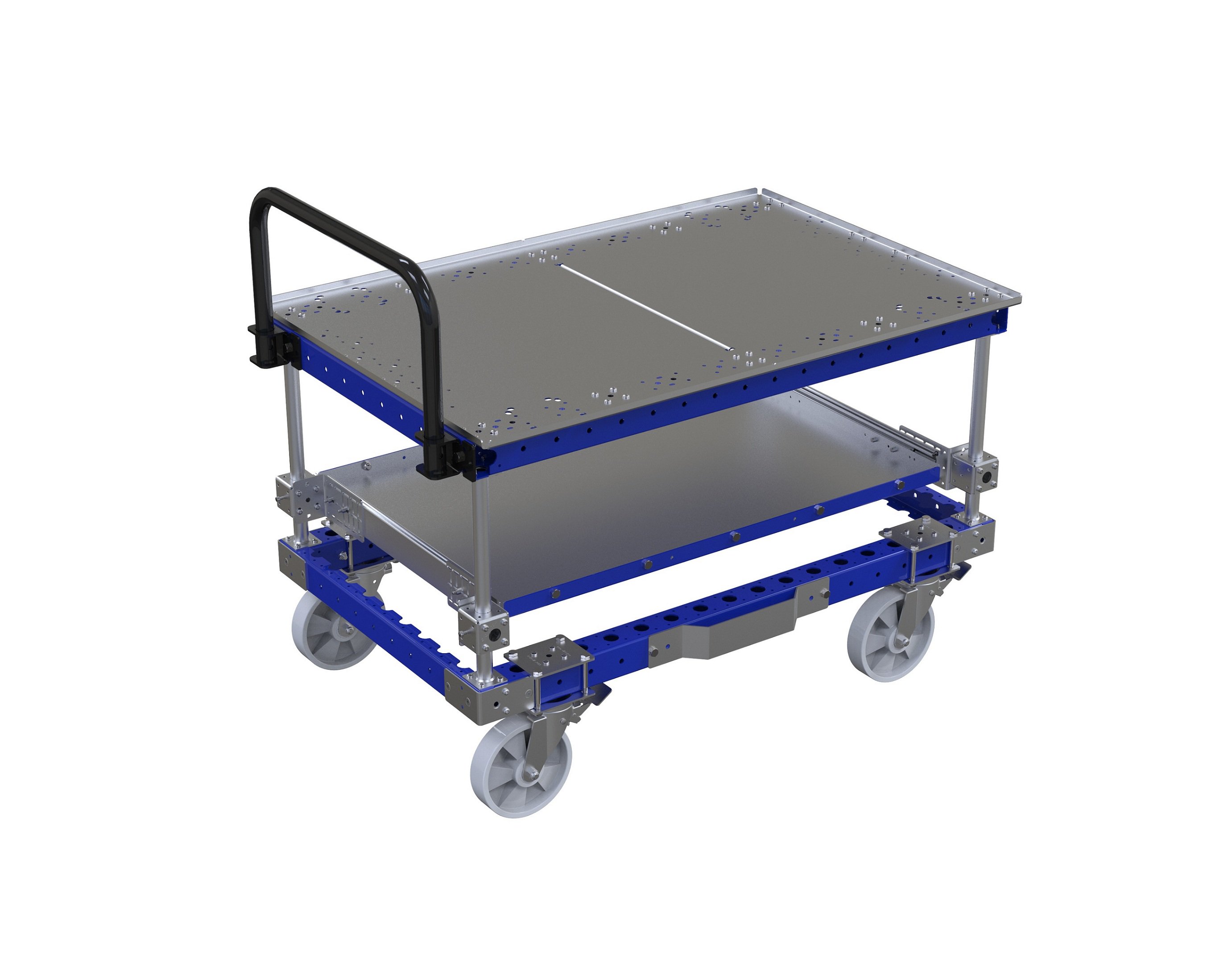 High Pallet Cart With Extra Tray