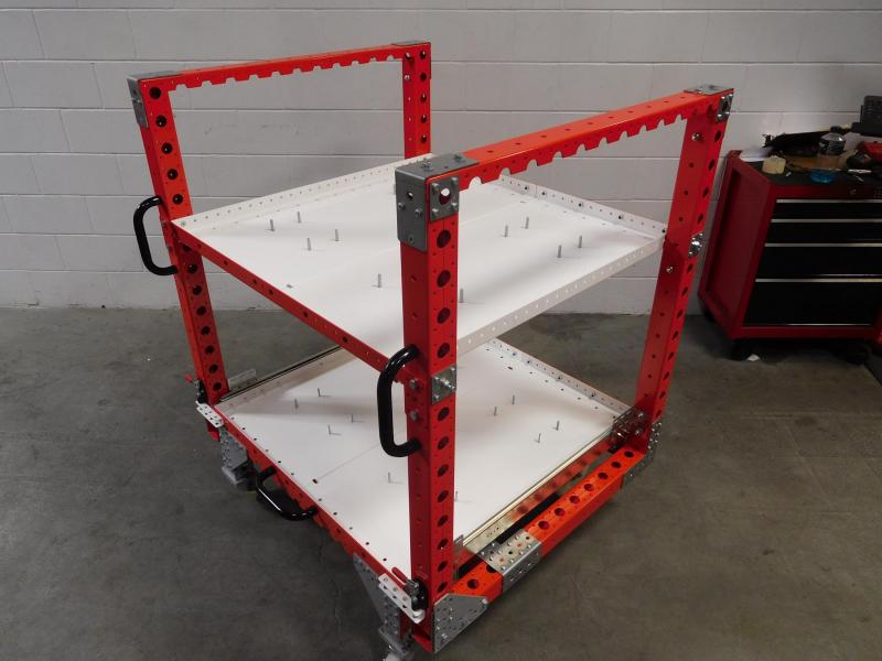 Algunos diseños y pedidos recientes de manejo de materiales de FlexQube