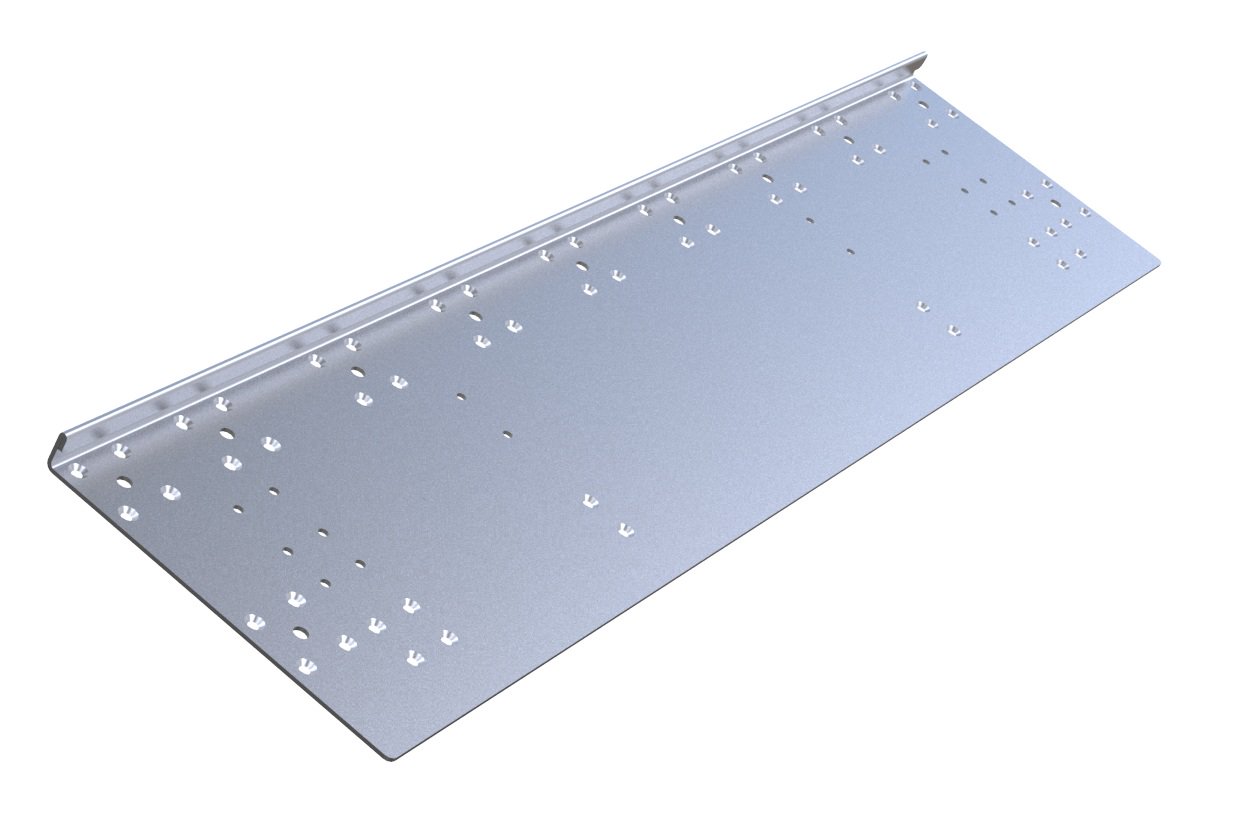Top plate – 265 x 1150 mm