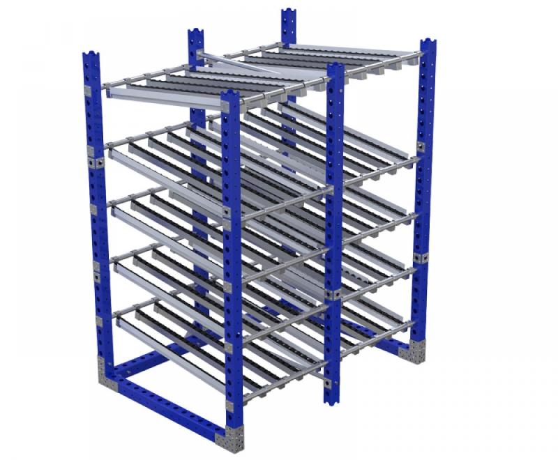 FlexQube Material Handling flow rack