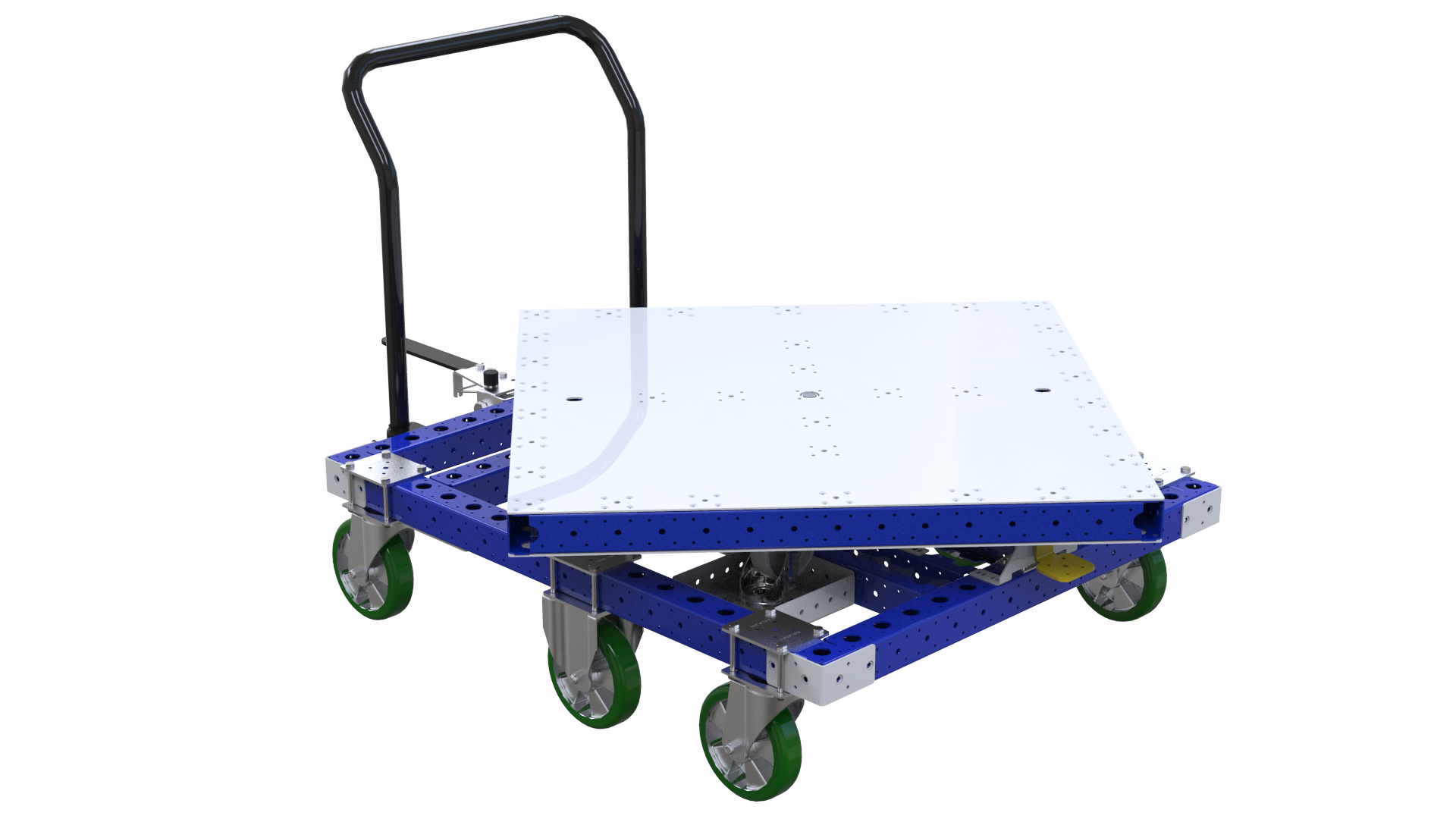 Routenzugwagen mit drehbarer Ebene - 1050 x 1260 mm
