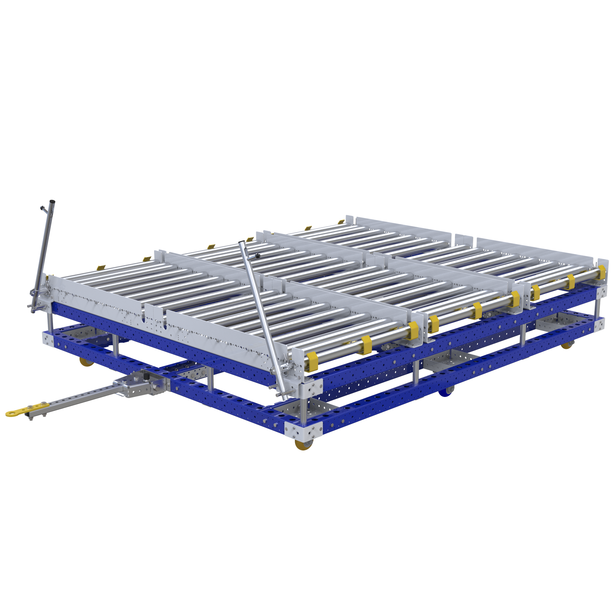 Tugger Pallet Conveyor Cart - 2100 x 2520 mm