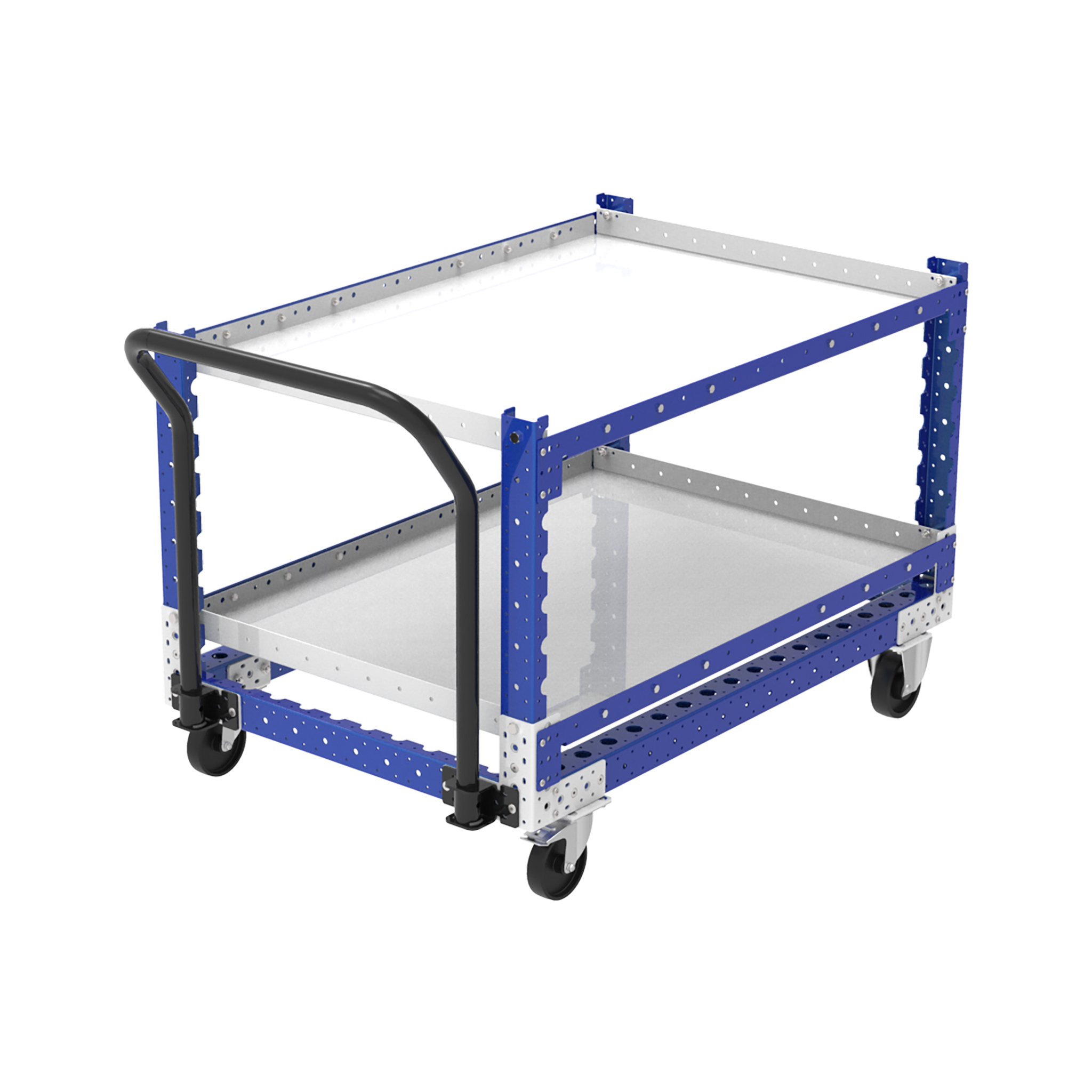 Carro con estante plano - 840 x 1260 mm