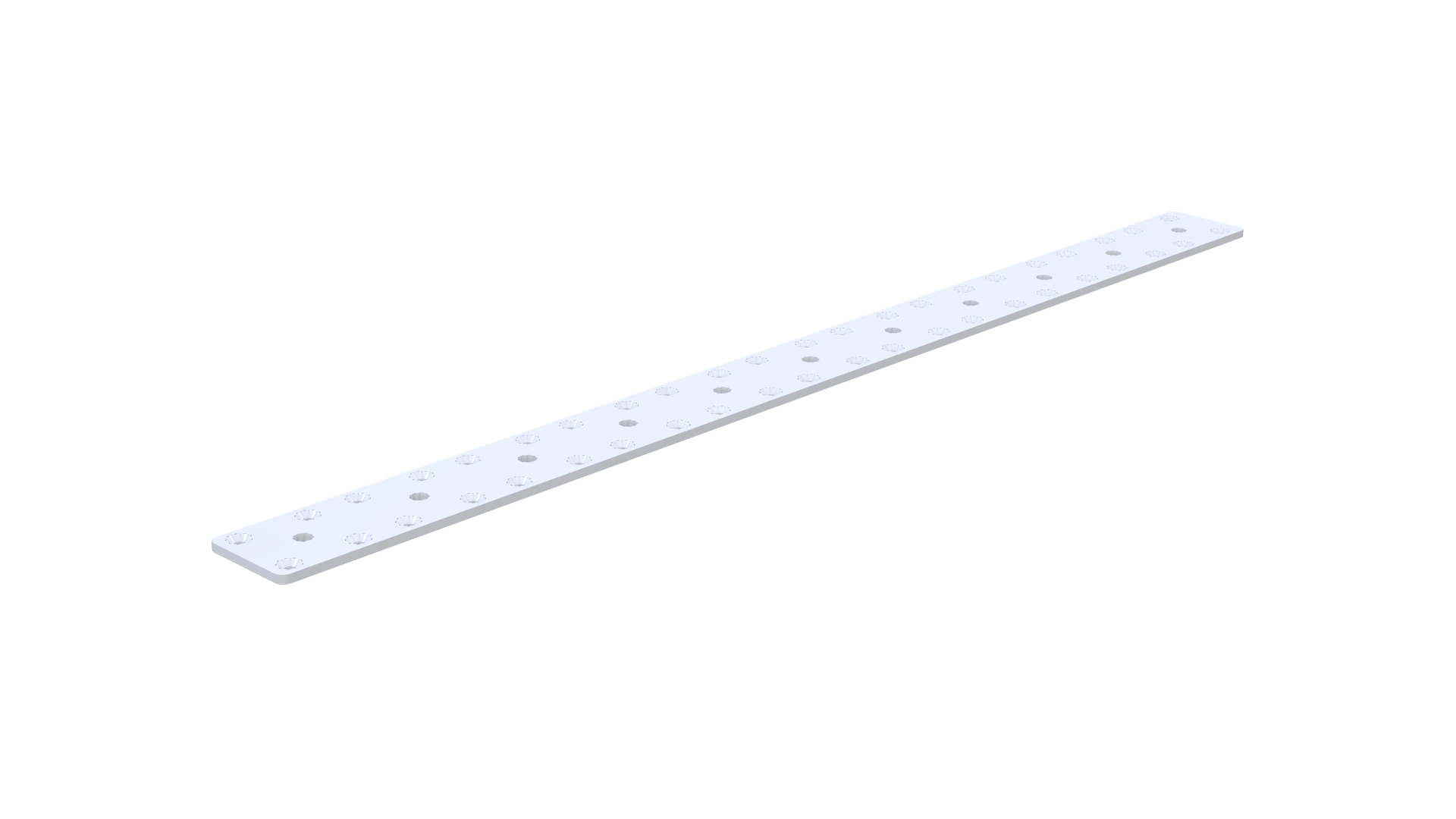 Plastic List M6 – 770 x 70 mm