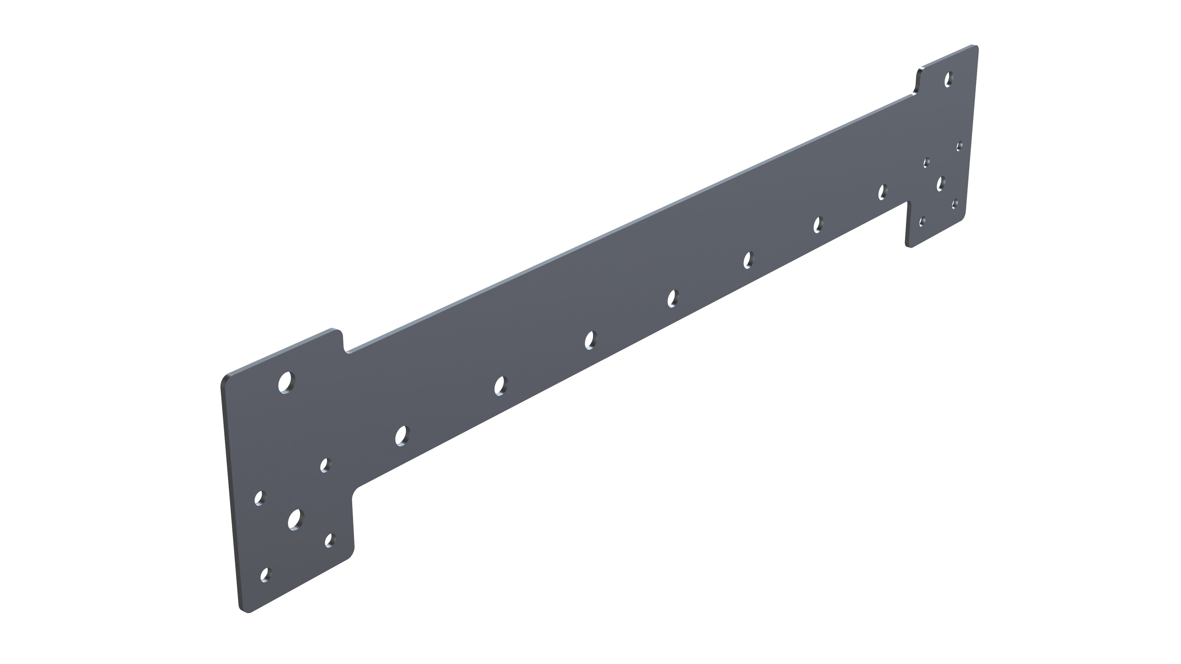 Shelf Edge Plate - 630 mm