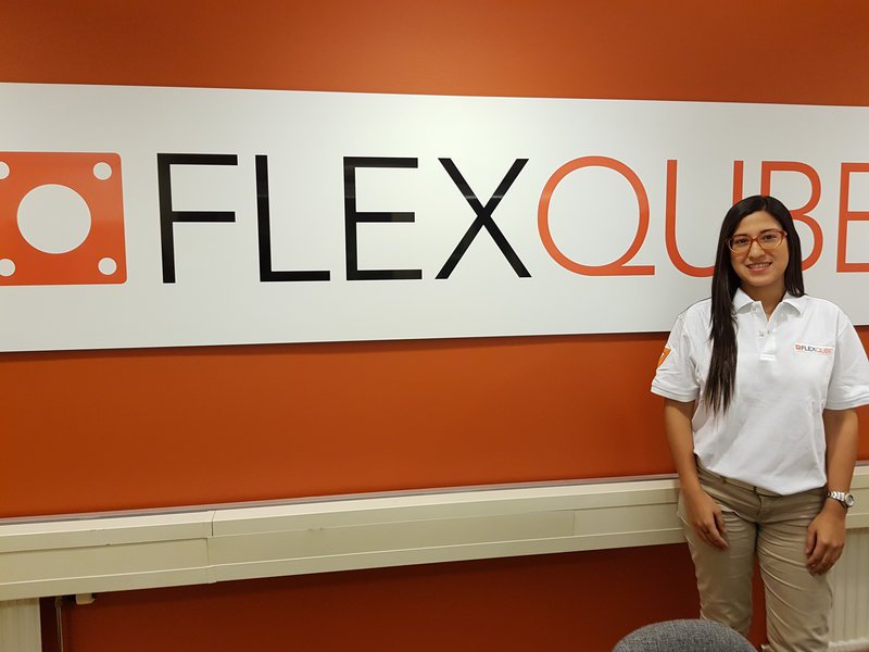 FlexQube Quality manager Cinthia Gutierrez