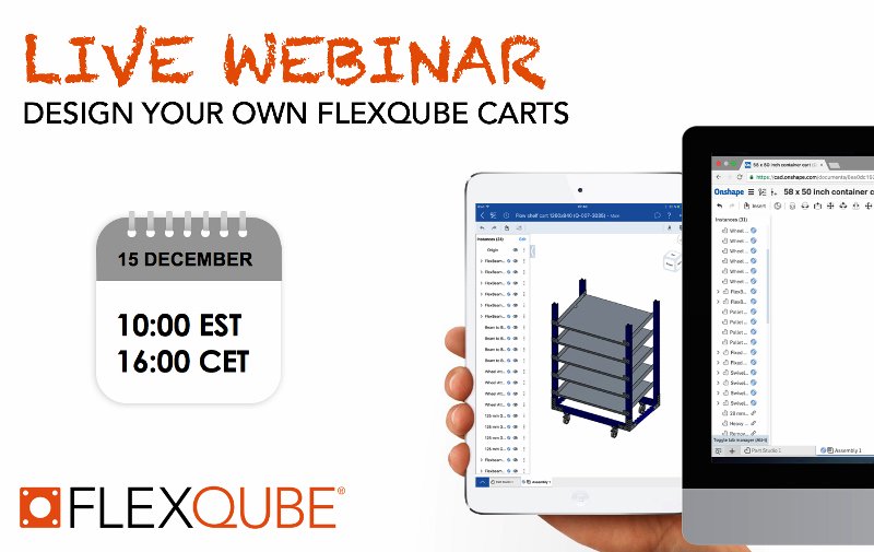 Design in Onshape with FlexQube building blocks