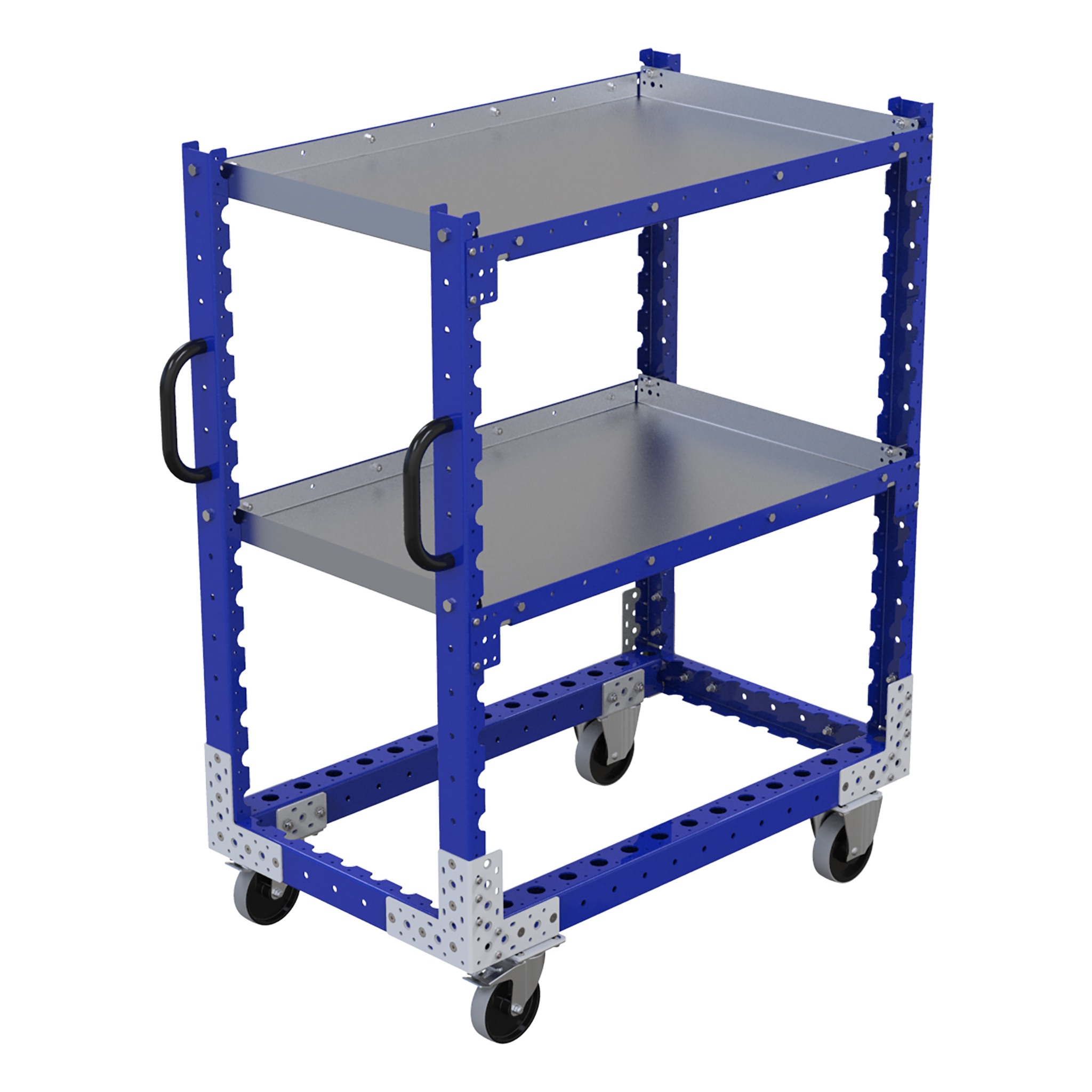 Carro con estante plano - 1050 x 630 mm