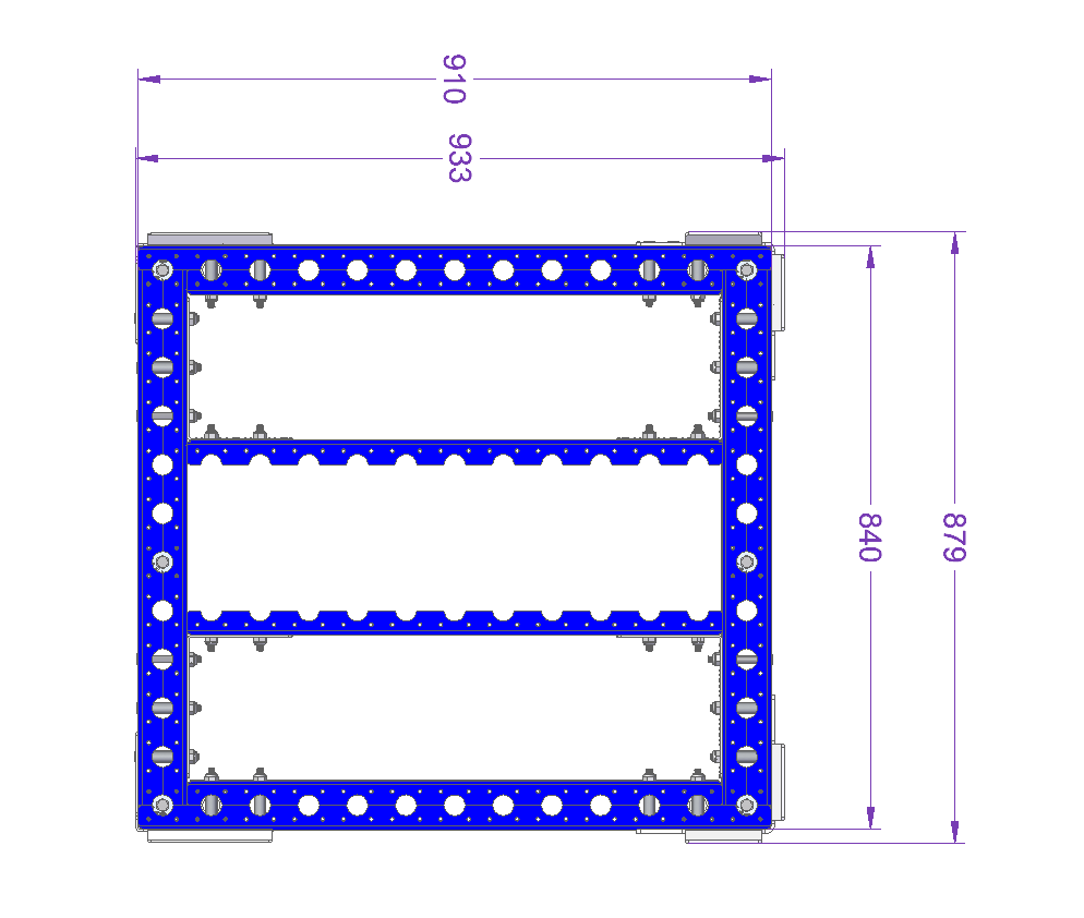 Sub Frame - 840 x 910 mm