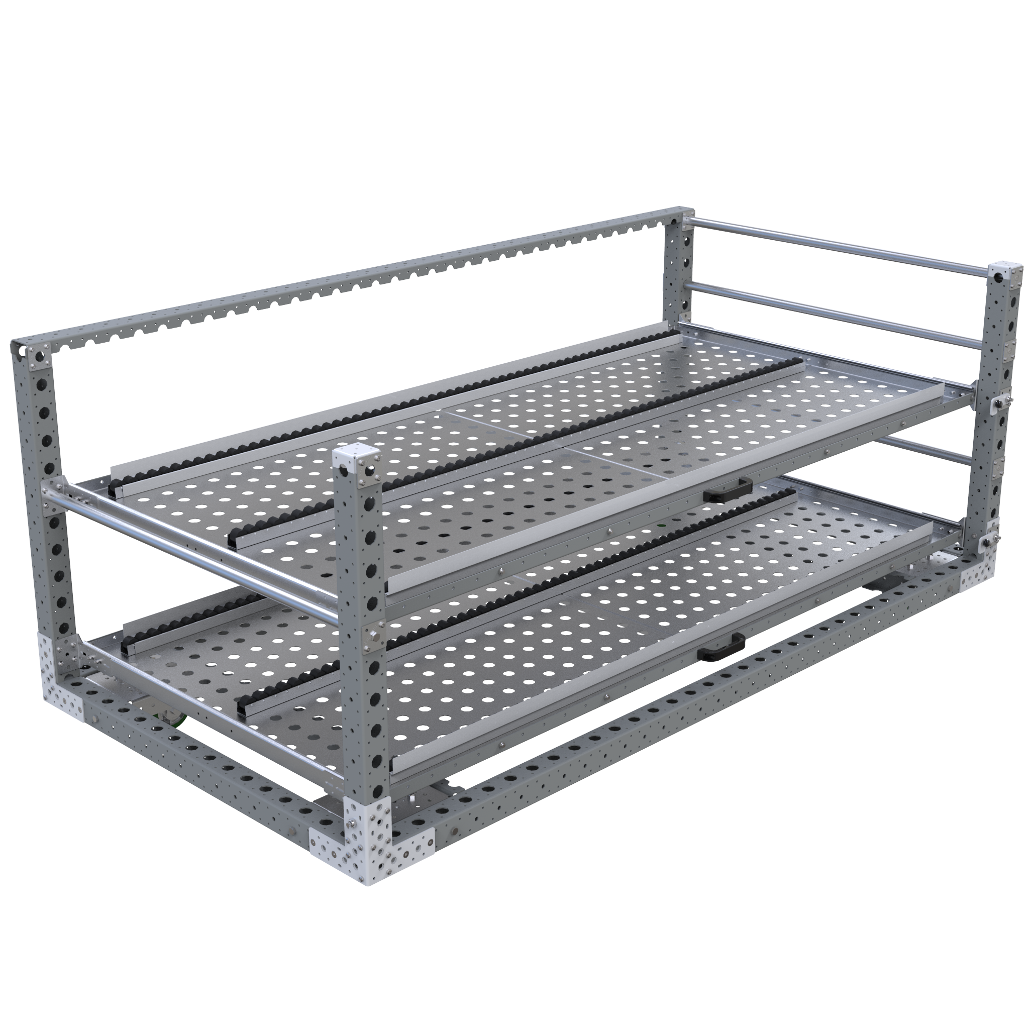 Carro con repisas extensibles - 1260 x 2450 mm