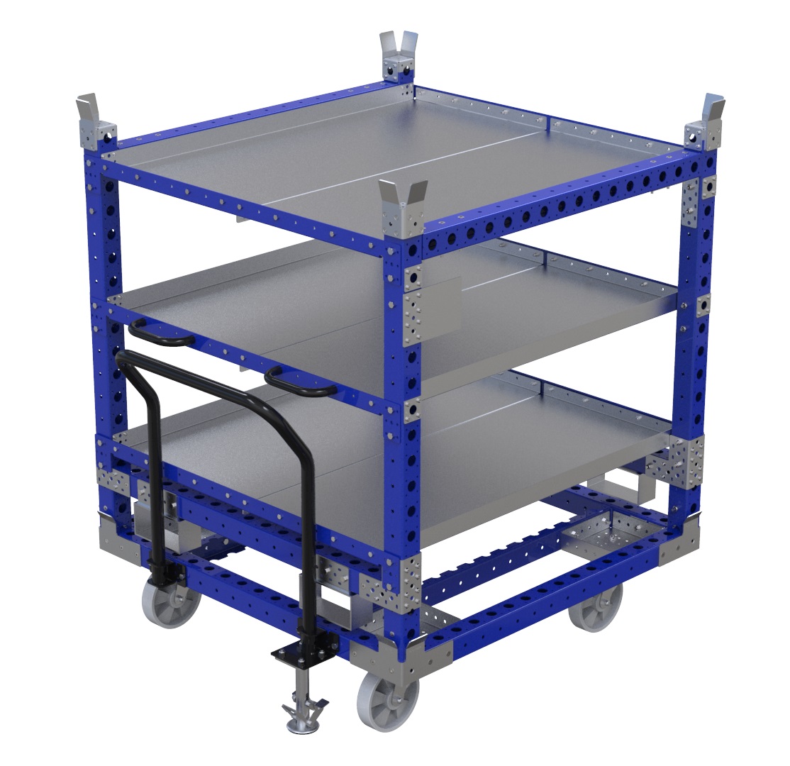 Stackable Shelf Cart – 1260 x 1260 mm