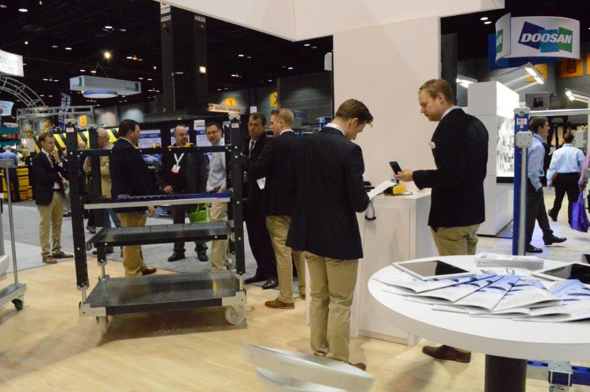 FlexQube en ProMAT 2015