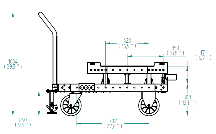 Rotating Cart – 840 x 1050 mm