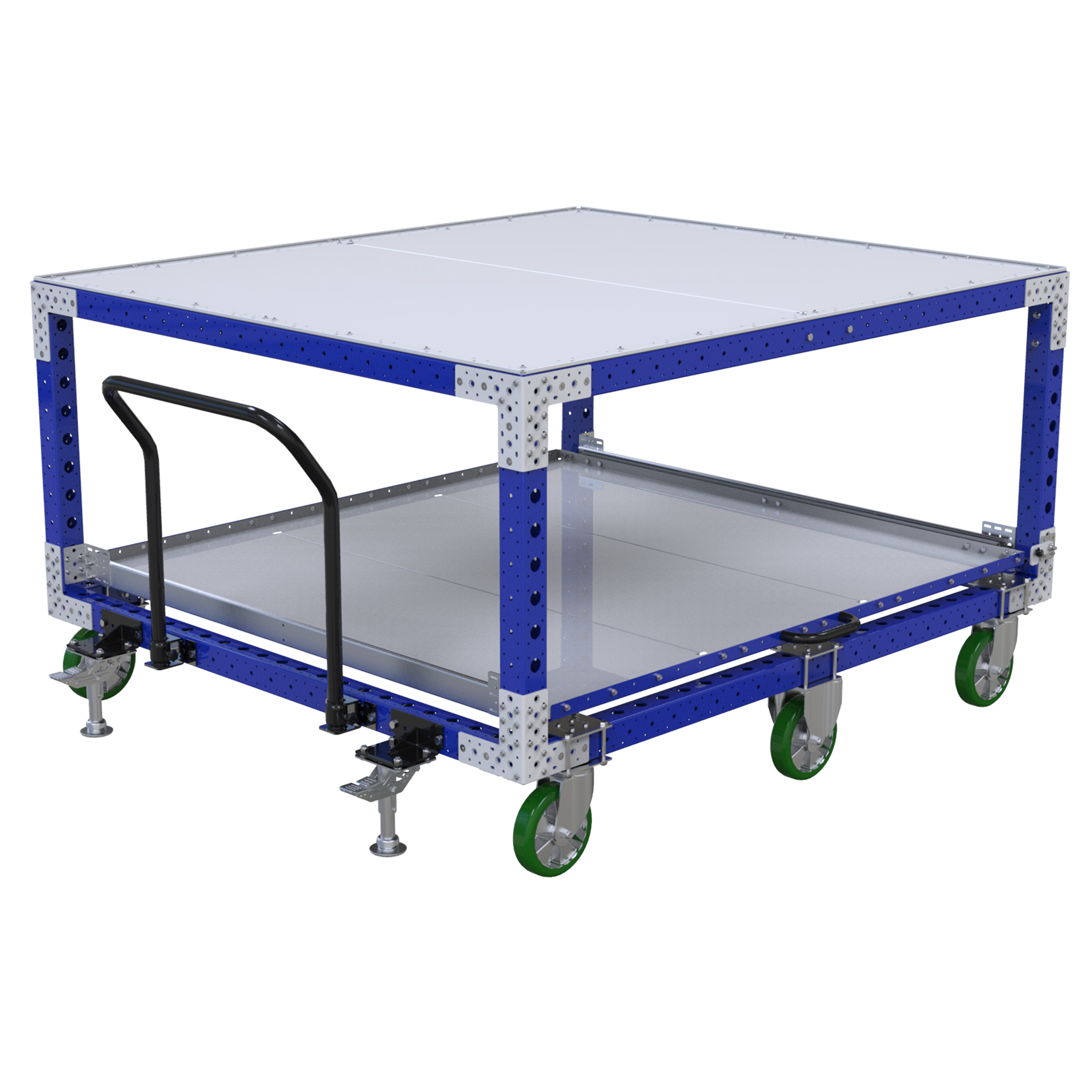 Carro con repisas extensibles - 1680 x 1890 mm