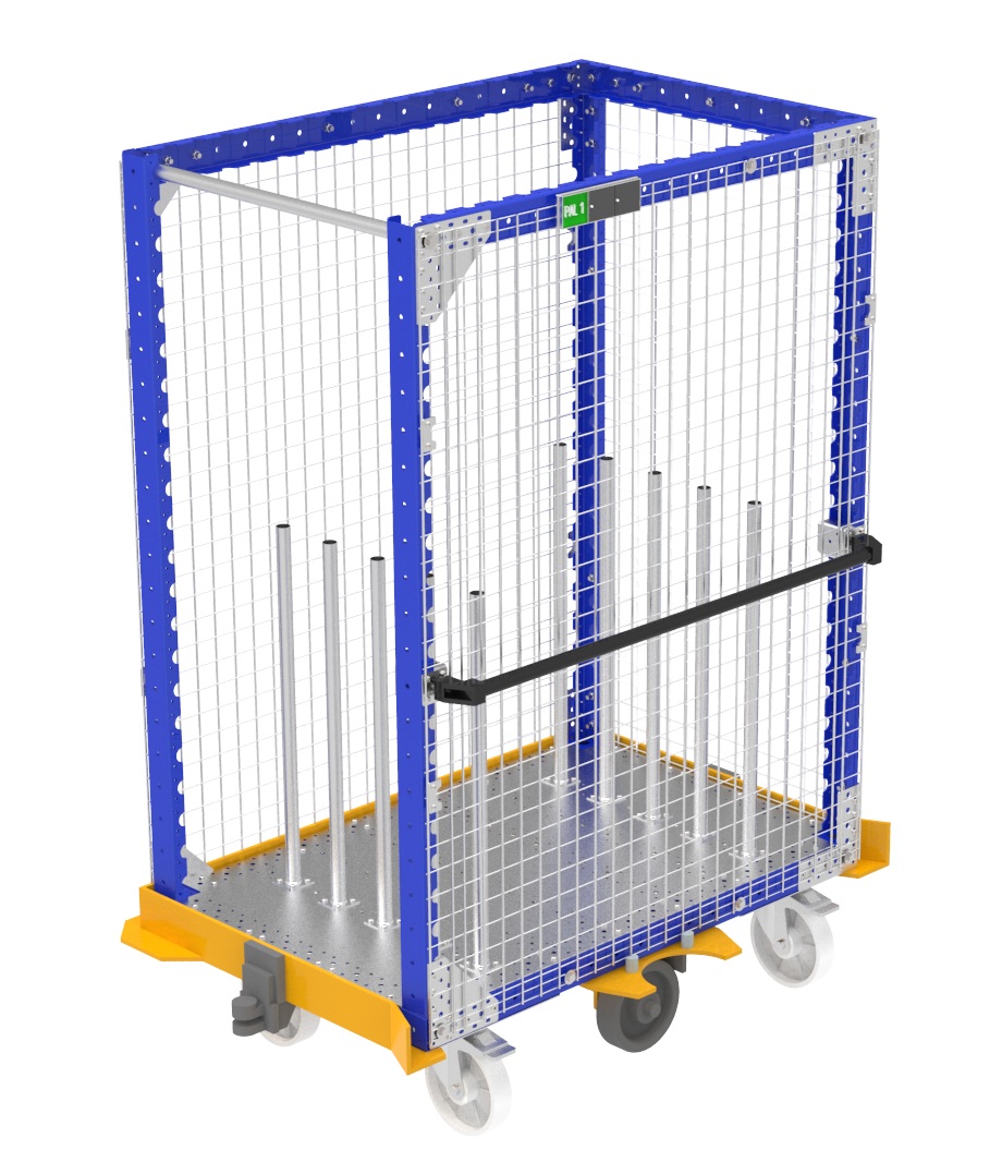 Kit-Wagen für Kartons – 1240 × 820 mm