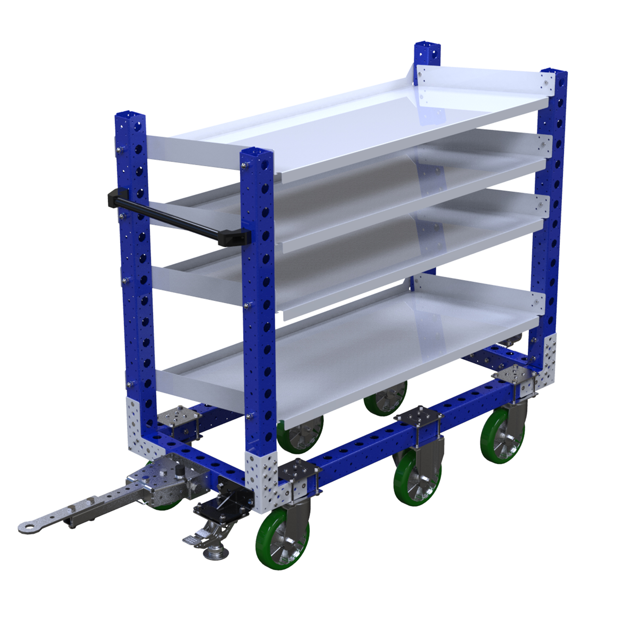 Carro de estante de flujo - 630 x 1400 mm