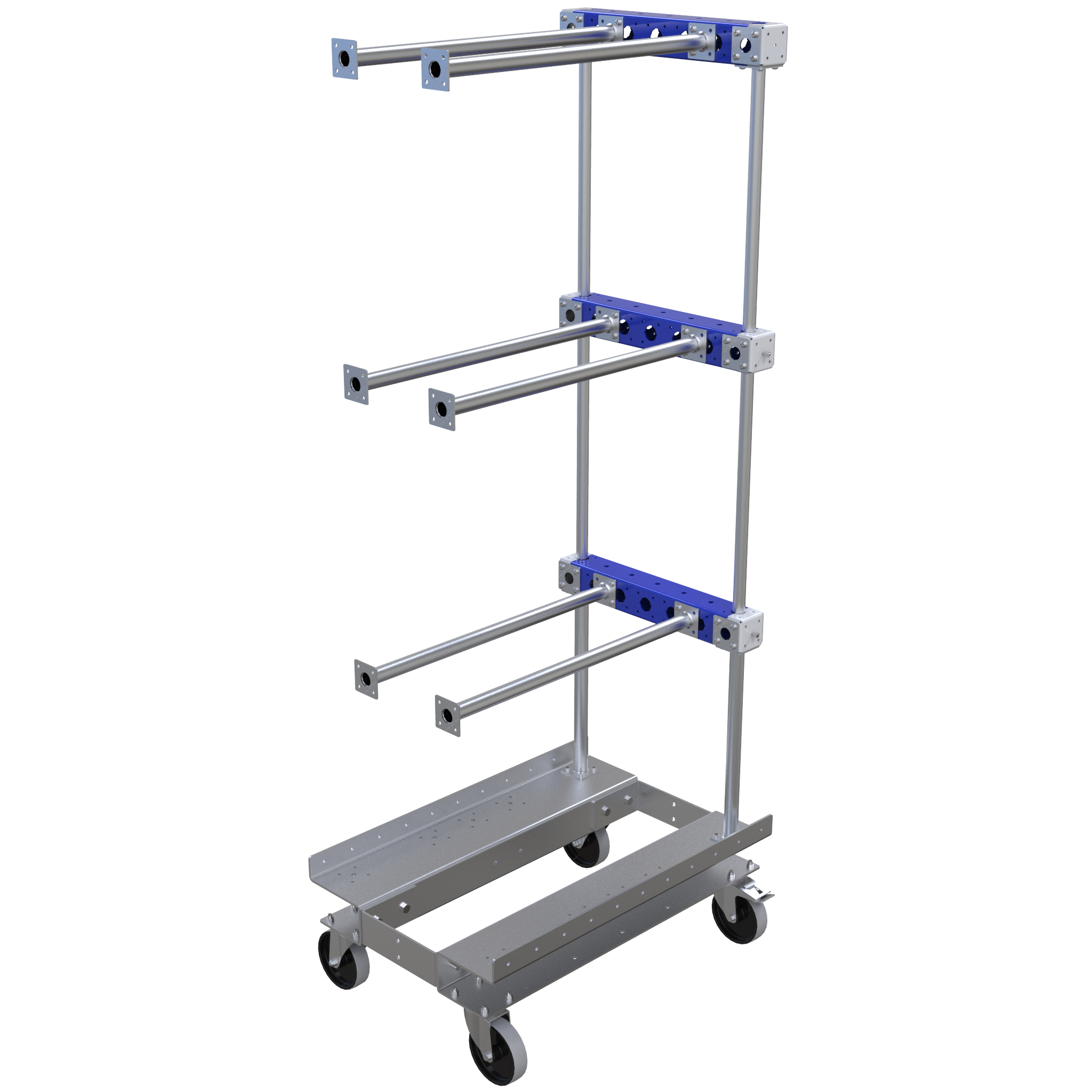 Cart for hanging components