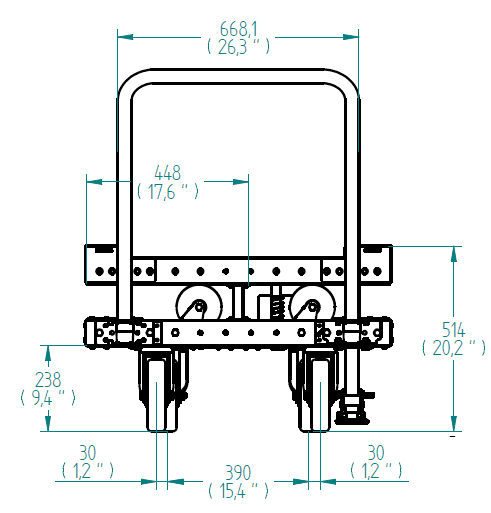 Rotating Cart – 840 x 1050 mm