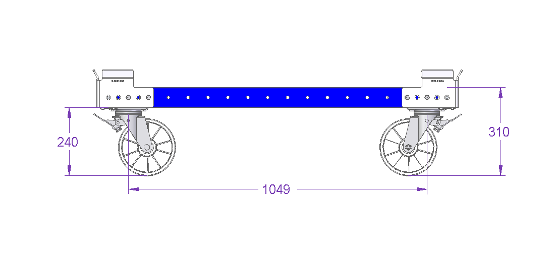 Pallet cart – 1260 x 1050 mm
