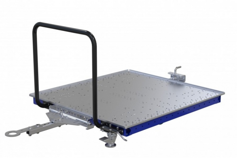 Carrito de temolque de conductor bajo para el manejo de materiales por FlexQube