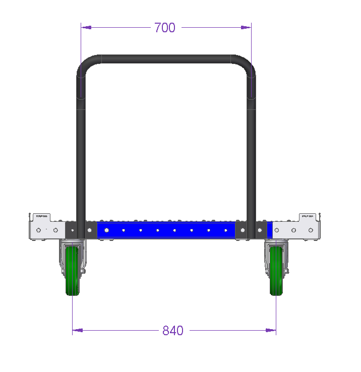 Container Cart – 1260 x 1190 mm