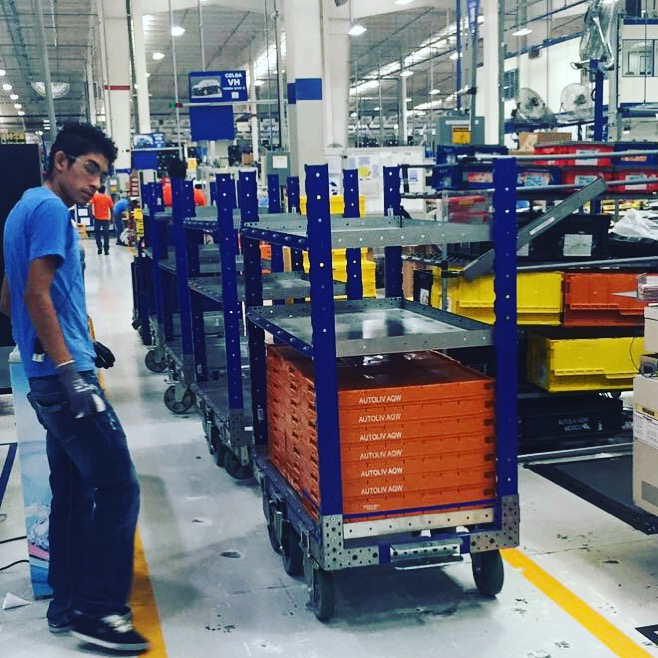 Flat Shelf Cart 1260 x 700 mm