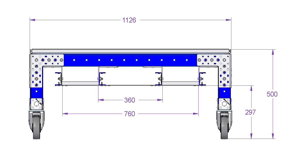 Pallet Rack – 1260 x 1120 mm