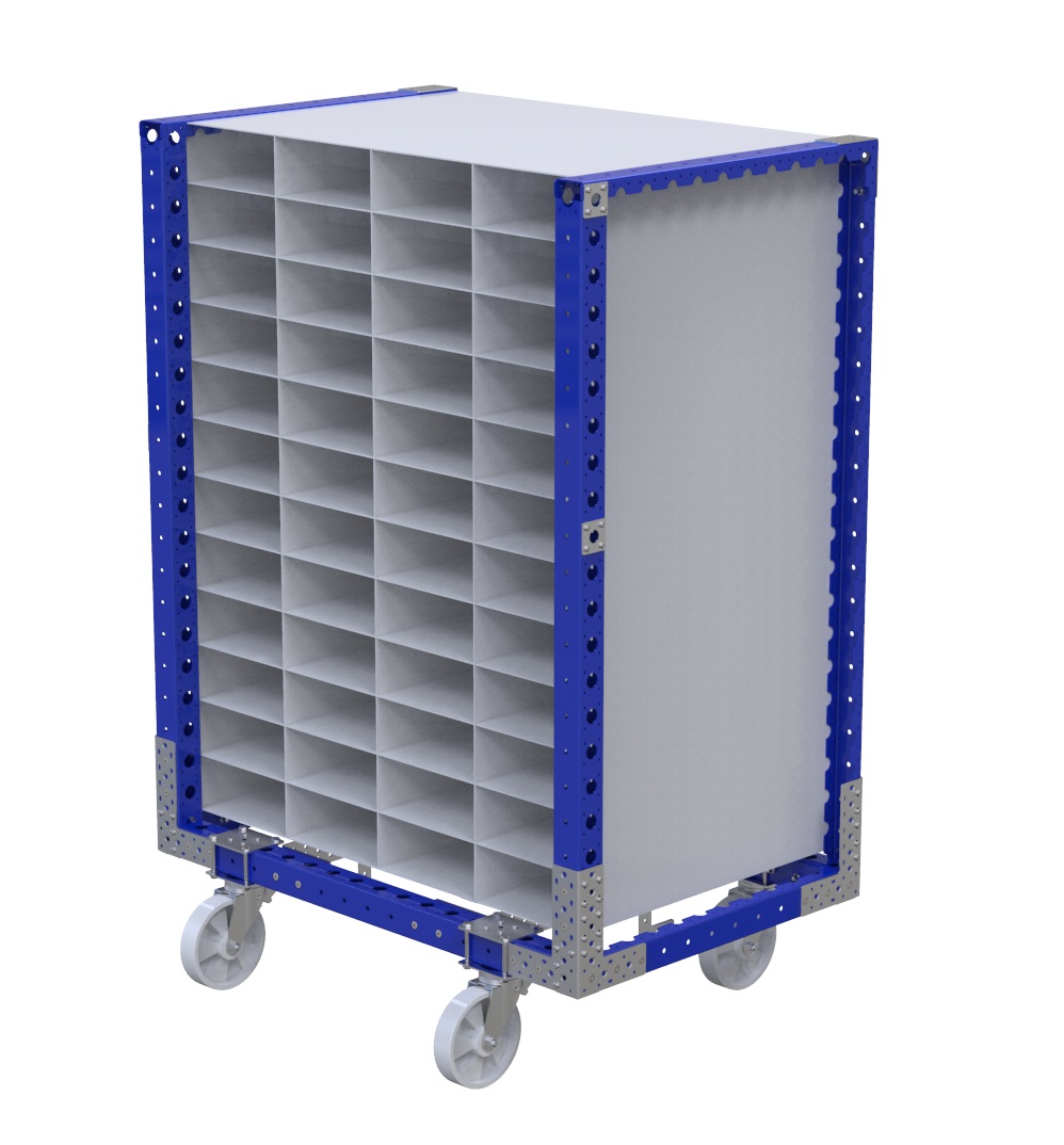 Fächerwagen für 280 × 120 mm Schlitze