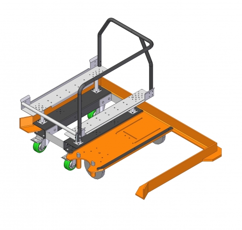 Half EUR-Pallet Cart for STILL Liftrunner E-Frame