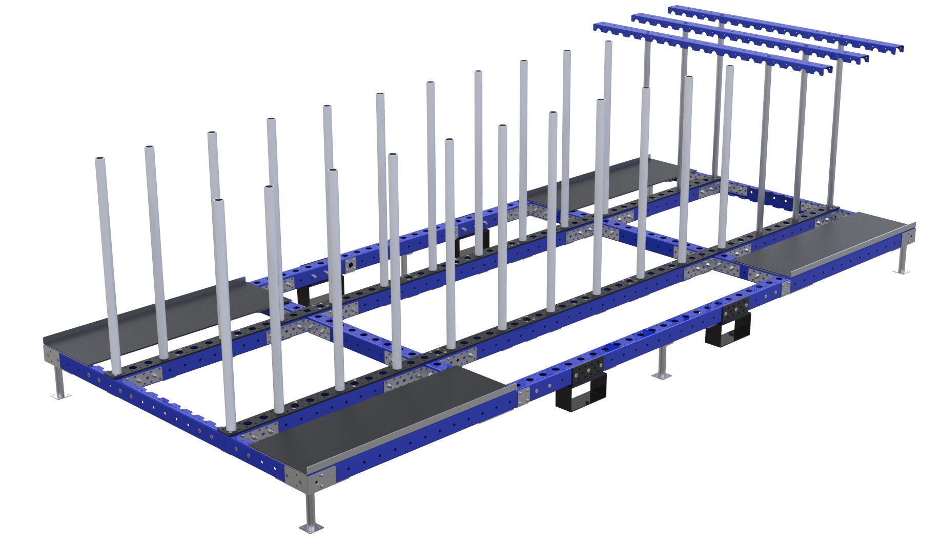 Rack für Wandpaneele – 3640 × 1610 mm
