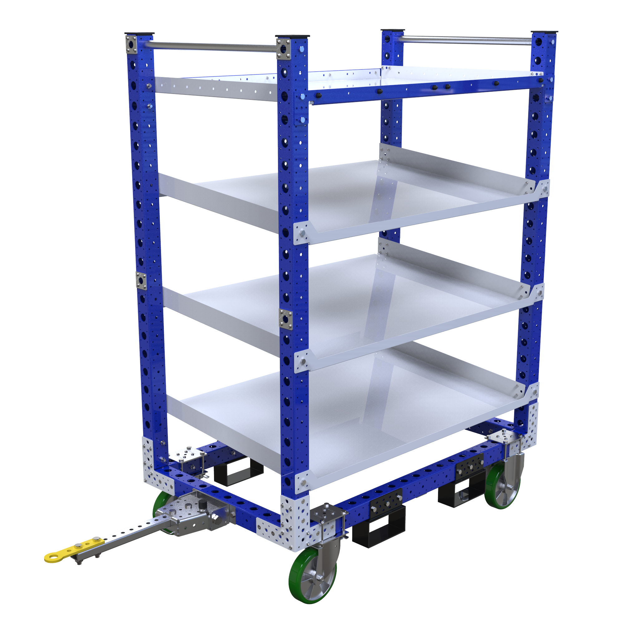 Carro con estantes - 1400 x 840 mm