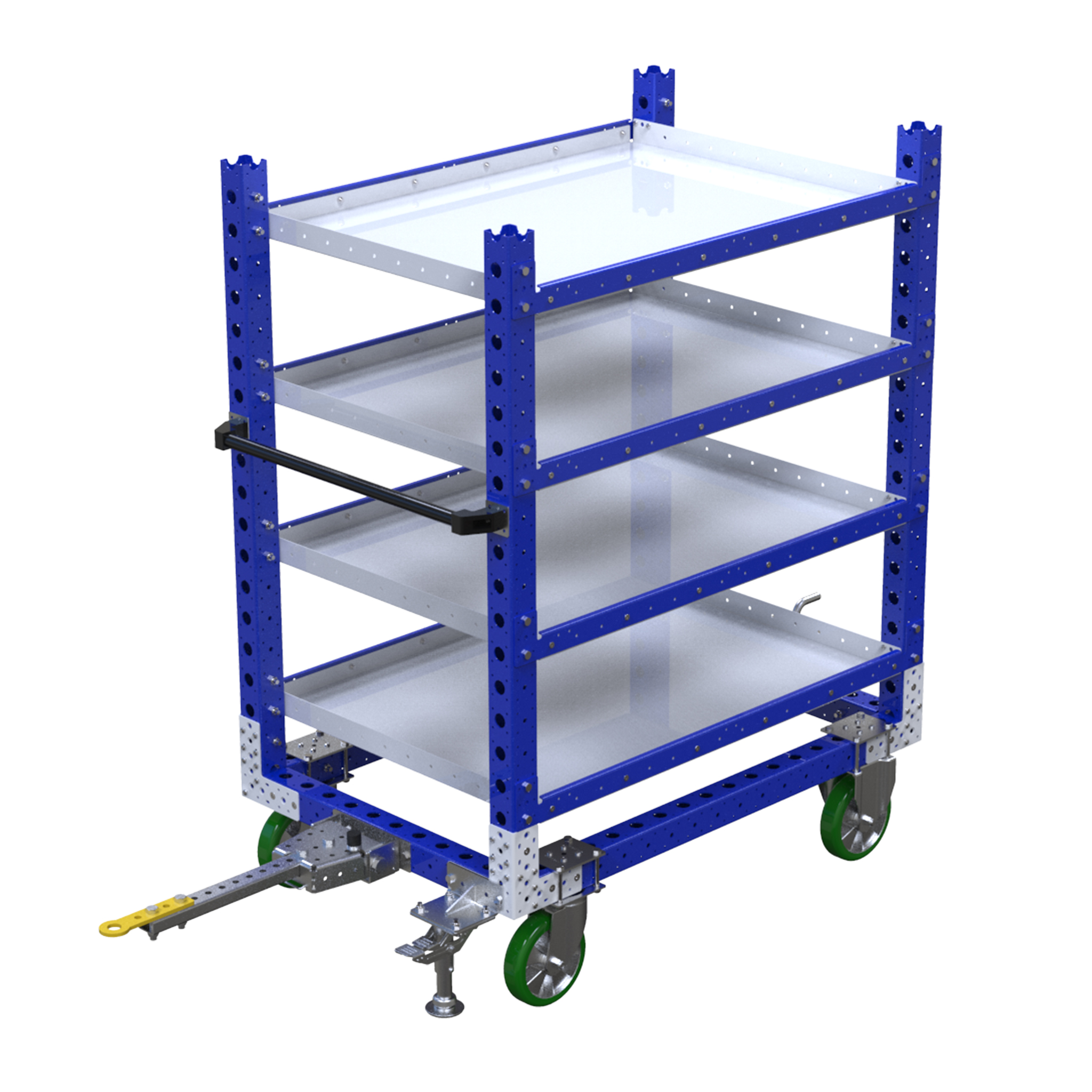 Carro con repisas - 840 x 1260 mm