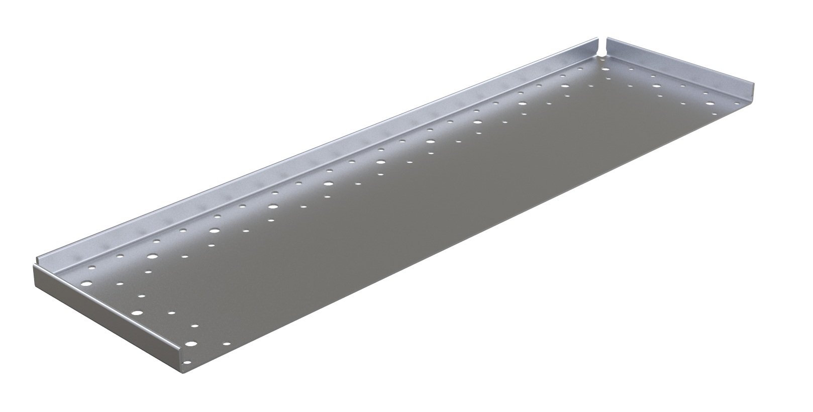 Top plate w.edge - 175 x 770 mm